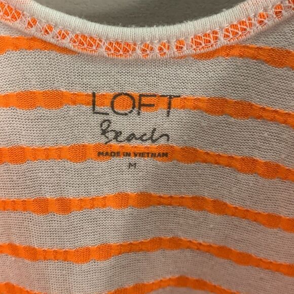 Loft Beach summer sundress beach cover up throw over dress size medium - Picture 6 of 7